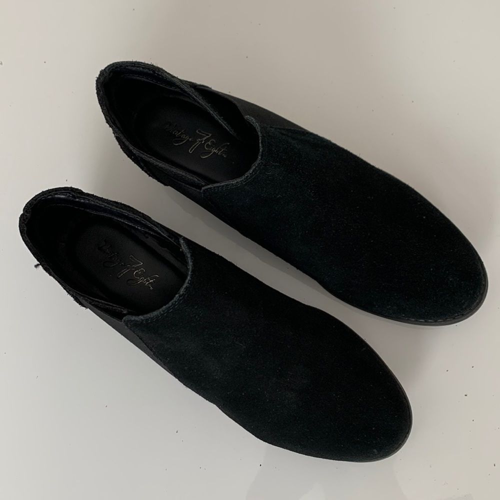 Vintage 7 Eight Women’s Black Booties Size 8,5
